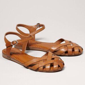 AEO ankle strap fisherman style sandals